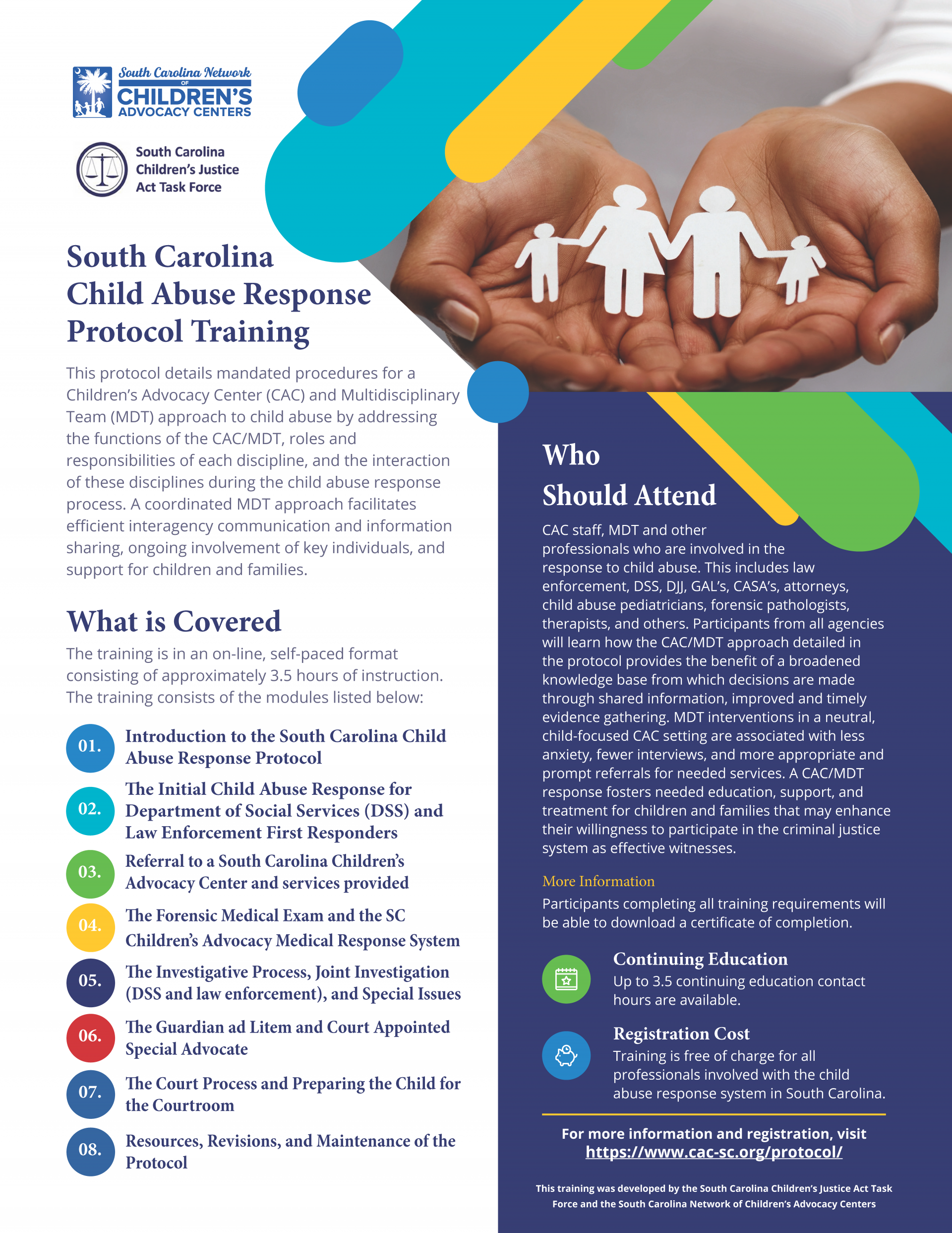 Child First Protocol Script Statewide Response Protocol - SCNCAC